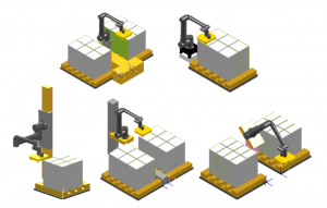 different form of palletzing operator